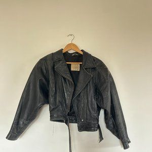 Vintage Le Chateau Leather Jacket - Made in Canada